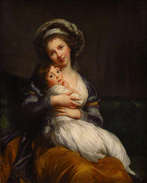  Madame Vigee Le Brun et sa fille
